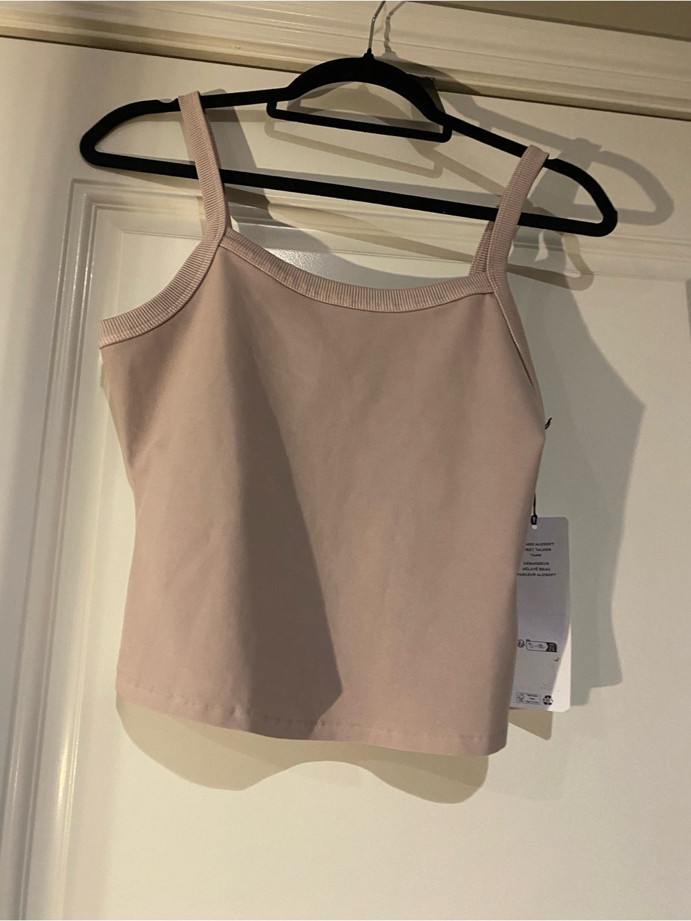 ALO Yoga Washed soft Sweet Talker Tank Sz  NWT - Picture 5 of 7